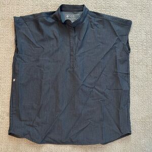 Figs rafaela oversized scrub in denim